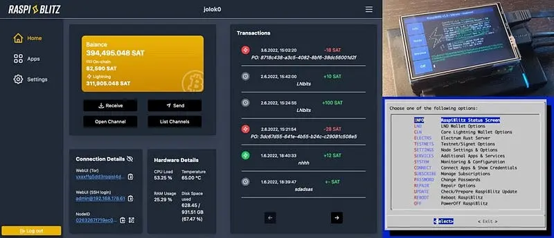 How to set up a Bitcoin Node with RaspiBlitz on a Raspberry Pi 5